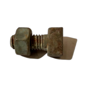 T BOLT 1/2"BSW RODNG C/W NUT