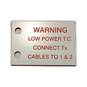 LABEL EBI TRACK 200 TU -LOW POWER