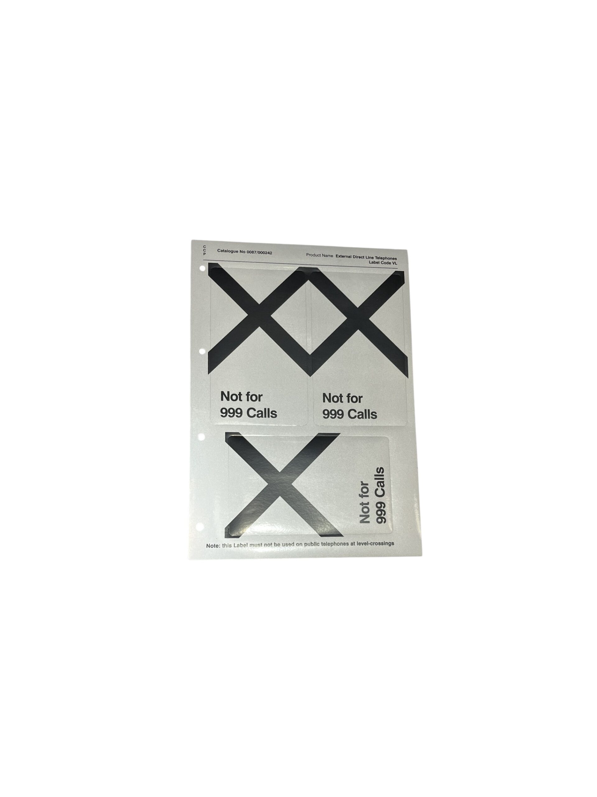 LABEL EXT DIR LINE TEL (VL)