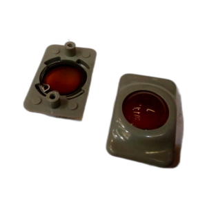 SHROUD, DOMED AMBER