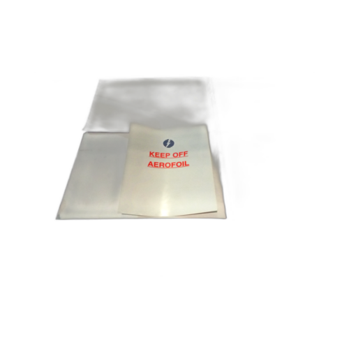 LABEL ‘KEEP OFF AEROFOIL’
