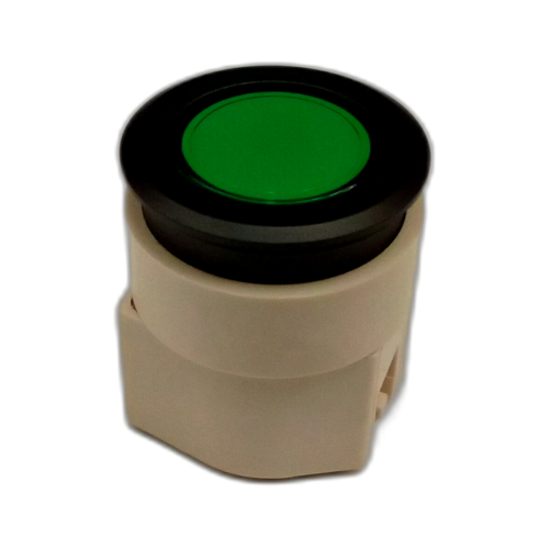 PUSHBUTTON-ACTUATOR FLUSH MOUNTING BLACK