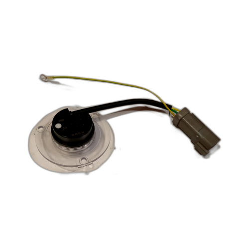 DOOR OPEN PUSHBUTTON, 24V DC YELLOW LED