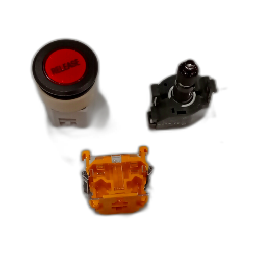 SWITCH PUSHBUTTON RED (RELEASE)