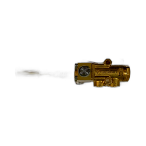 VALVE, POPPET LEVER, BRASS STAMPED BODY