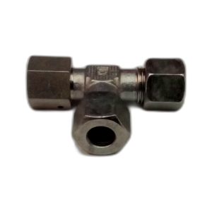 TEE, SWIVEL RUN. M.M.F METRIC 10L