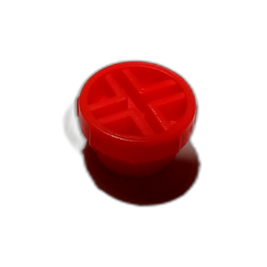 PLUG, THREADED. PLASTIC. 1/2" BSP.