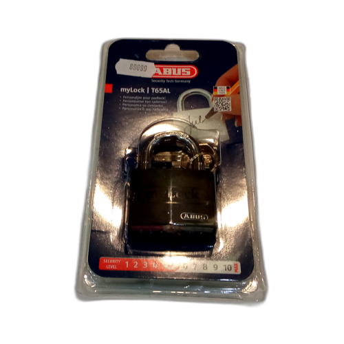 ALUMINIUM PADLOCK BLACK ABUS