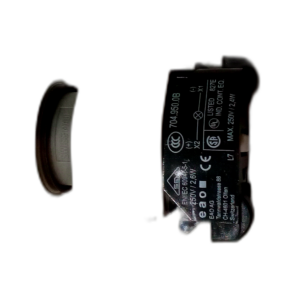 INDICATOR ASSEMBLY, RAISED WHITE LED 24V