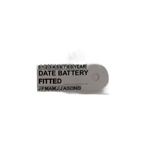 TAG BATTERY DATE
