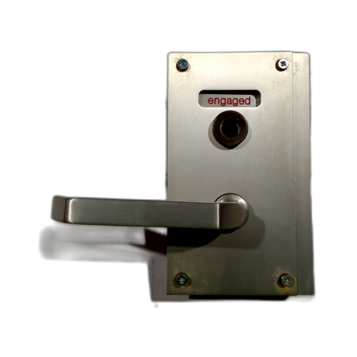 LOCK TOILET DOOR