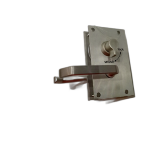 LOCK TOILET DOOR OPP HAND