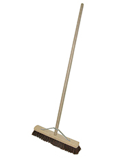 24″ BASSINE BROOM C/W 54″ HANDLE