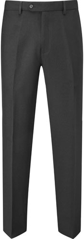 SKOPES MENS BLACK BROOKLYN TROUSERS 36″
