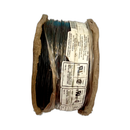 TRI-RATED TYPE CK 0.75MM2  BLACK (BS6231