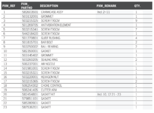 Husqvarna K1250 14in Rail Saw Crankcase