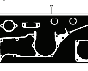 Husqvarna K1260 14inch Rail Saw Cylinder Assembly