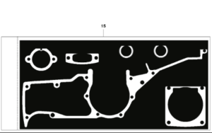 Husqvarna K1260 14inch Rail Saw Carburettor
