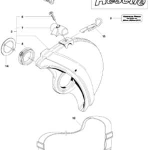 Husqvarna K760 12in 2-Stroke Disc Cutter Fire Rescue