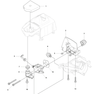 Husqvarna 327P4 Pole Saw Air Filter Assembly