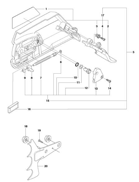 Husqvarna 365 X-TORQ Chainsaw Clutch Cover