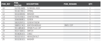 Husqvarna 365 X-TORQ Chainsaw Ignition System