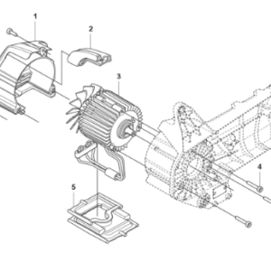 Husqvarna K1 PACE 94V 14'' Circular Saw Motor Cover
