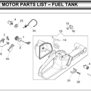 New Master 35® Petrol/Gasoline Impact Wrench Fuel Tank
