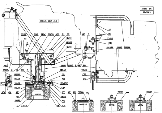 Geismar MV3 Rail Profile Grinder Driving Hub