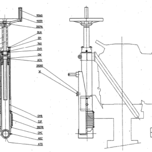 Geismar MV3 Rail Profile Grinder Handwheel