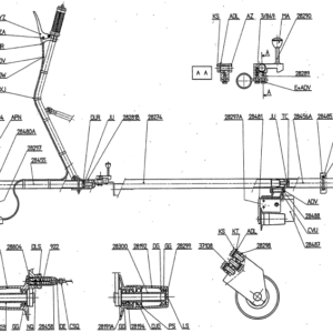 Geismar NR16-006 MV3 Rail Profile Grinder Axle