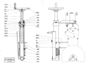 MC3 GX270 Frog and Switch Grinder Handwheel
