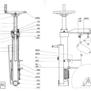 MC3 GX270 Frog and Switch Grinder Handwheel
