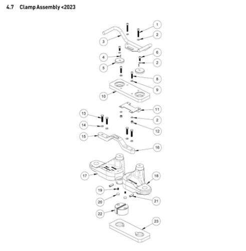 Permaquip Stressor Clamp Assembly (Pre 2023)
