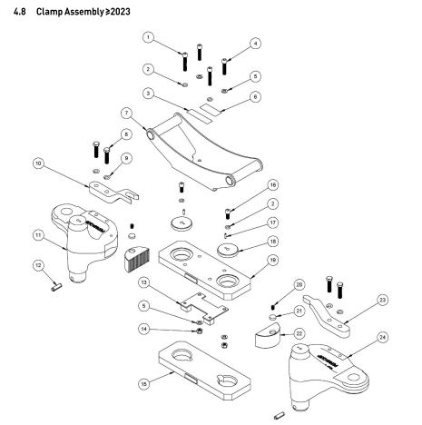 Permaquip Stressor Clamp Assembly (2023 Onwards)