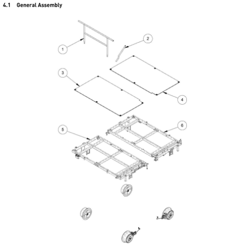 Permaquip Type B Trolley General Assembly
