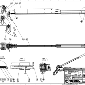 Plasser Robel Rail Lifting Device