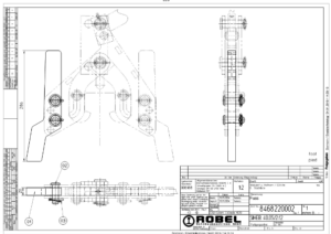 Plasser Robel Rail Lift Foot