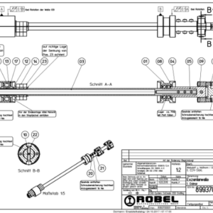 Plasser Robel Eccentric Shaft
