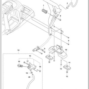 Husqvarna K1 PACE 94V 14'' Front Handle