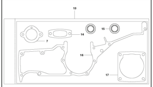 Husqvarna K1250 14in Rail Saw Carburettor