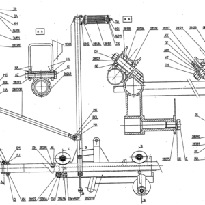 Geismar NR16-006 MV3 Rail Profile Trolley