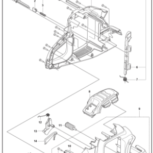 Husqvarna K1 PACE 94V 14'' Handle System