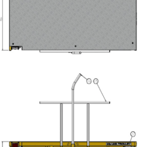 LT1000LU Rail Trolley