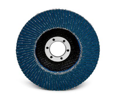 FLAP DISC 566A, 115MM, P40, CONICAL