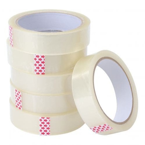 24MM X 66M CLEAR POLYPROP TAPE
