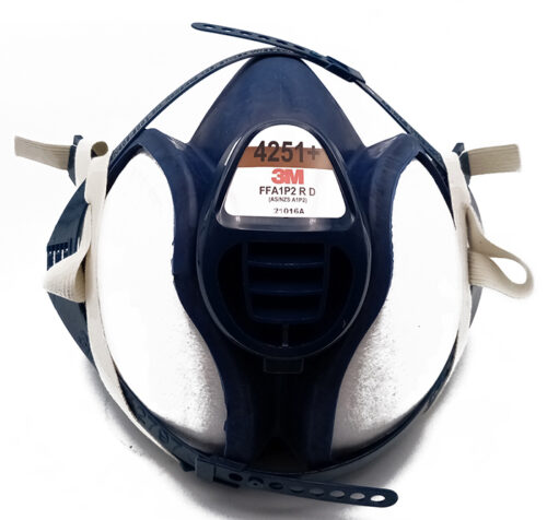 3M HALF MASK, FFA1P2 R D FILTERS, 4251+