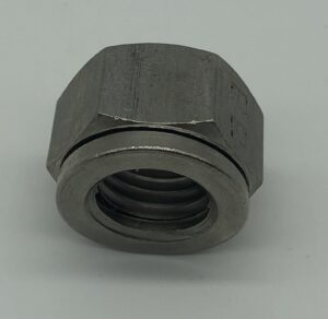 M6 STAIN.STEEL A2-70 INDUST. LOCK NUT