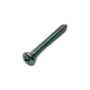 8 X 1.1/2 CSK POZI AB S/TAP BZP DIN7982