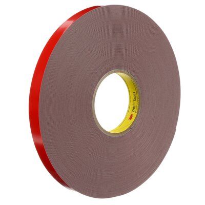 VHB# TAPE 4941F, GREY, 12MM X 33M
